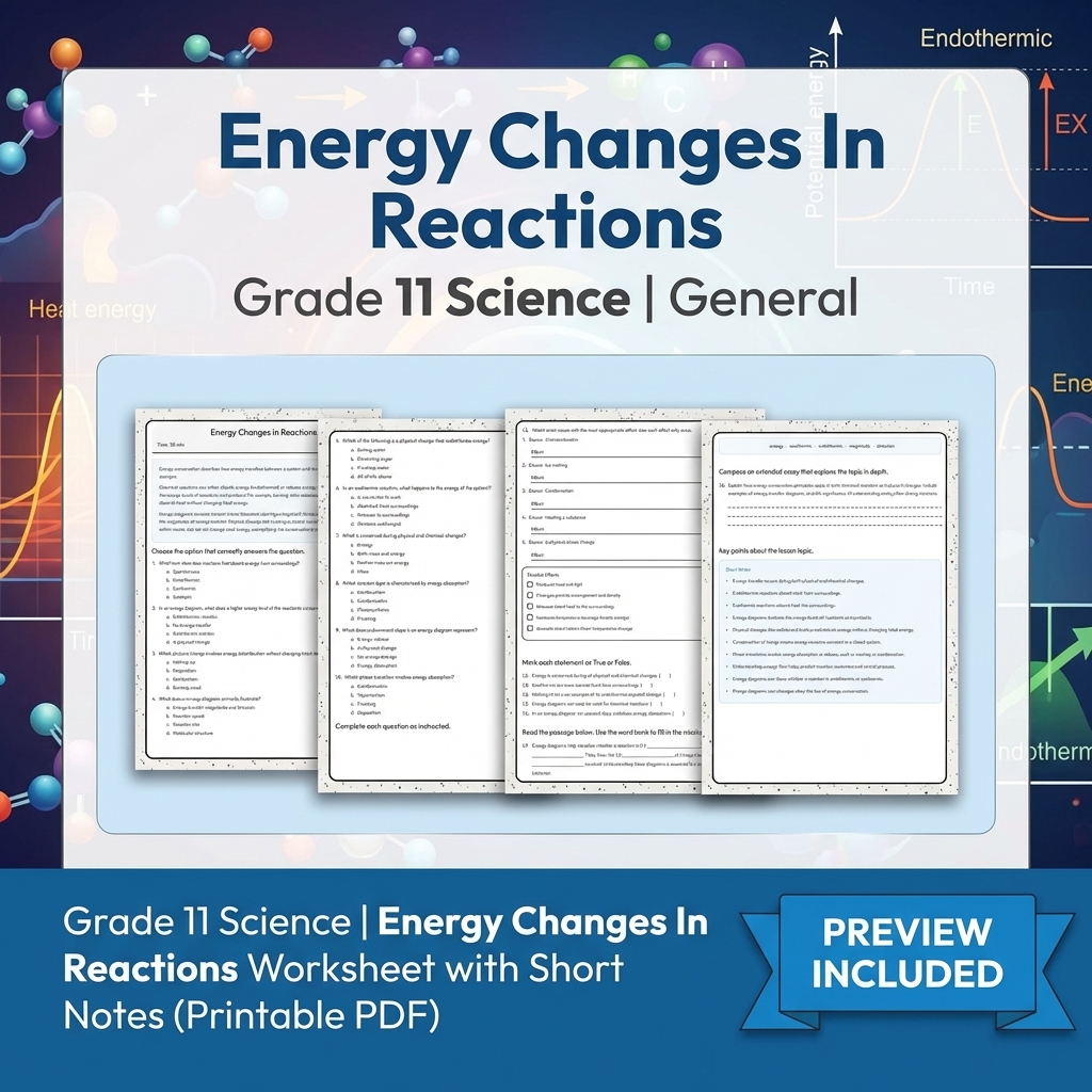 Grade 11 Science Modeling and Evidence Full-Year Bundle: General Framework — included worksheet 19