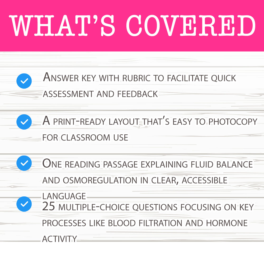Grade 10 Science worksheet worksheet — Grade 10 Science | Fluid Balance Worksheet for Mastery — page 2