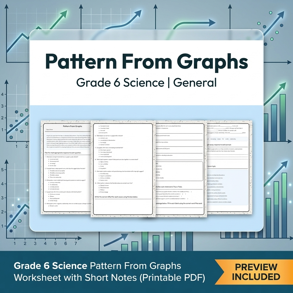 Grade 6 Science Lesson Group | Comprehensive Worksheets & Activities — included worksheet 4