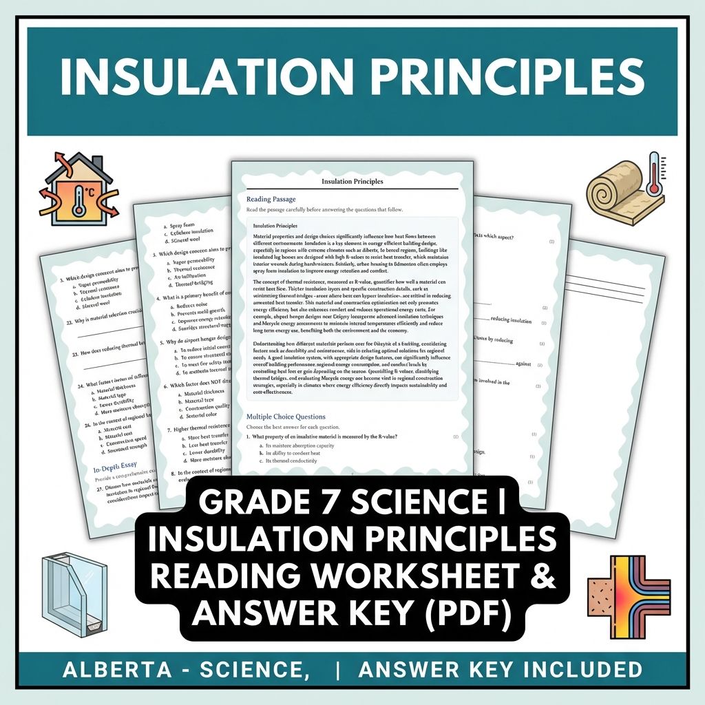 Grade 7 Science Worksheet Pack | Energy, Matter & Ecosystem Concepts — included worksheet 29