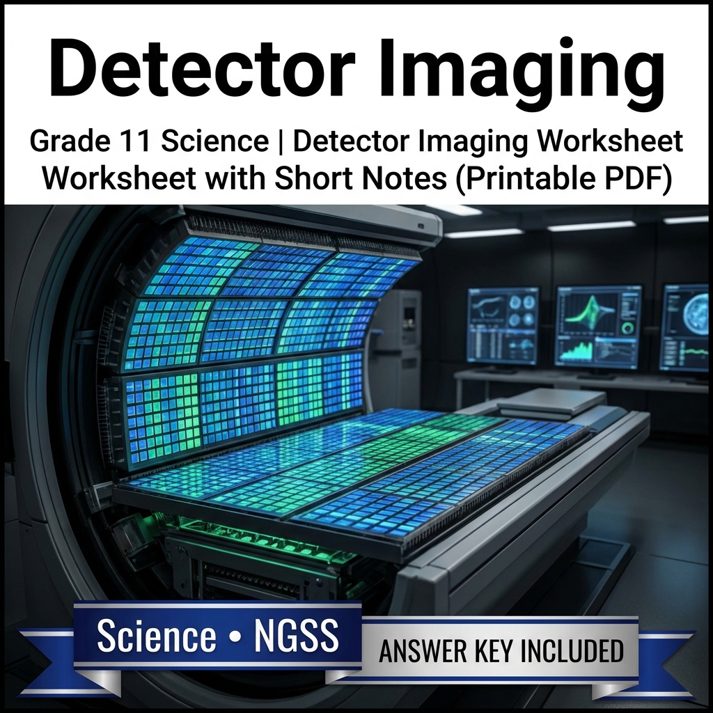 Grade 11 Science NGSS Worksheet Bundle – Ecosystem, Genetics & Physics Topics — included worksheet 26