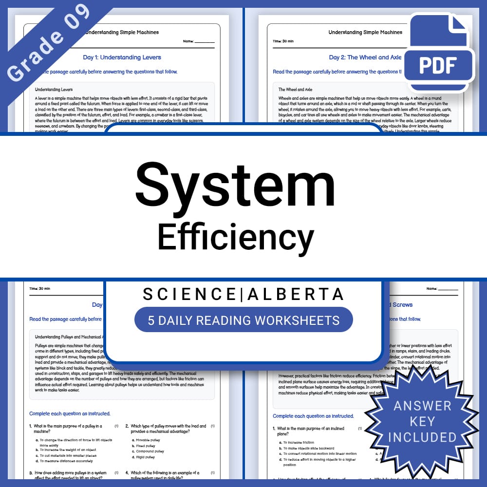 Grade 9 Science Full Year Curriculum Bundle | Genetics, Energy, Physics — included worksheet 29