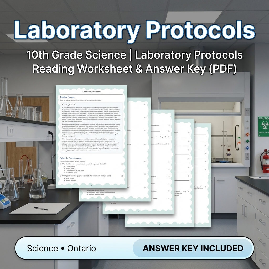 Grade 10 Science Bundle | Comprehensive Visual Data, Earth & Biology Concepts  — included worksheet 19