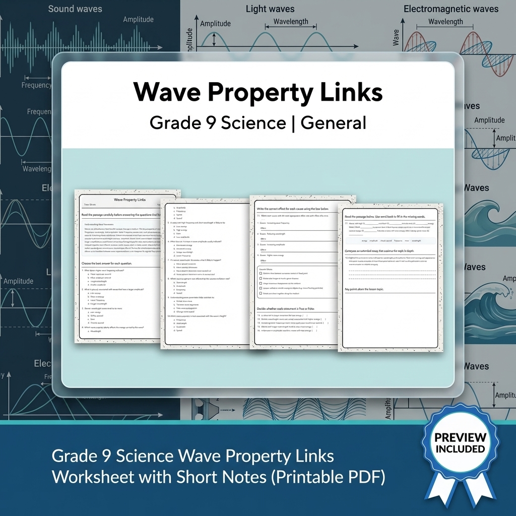 Grade 9 Science Data & Model Reasoning Full-Year Bundle: General Framework — included worksheet 17