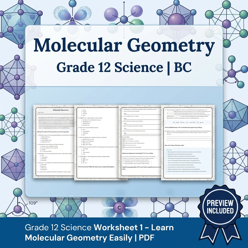 Grade 12 Science Full Year Bundle | Thermochemistry, Earth Systems, Genetics — included worksheet 22