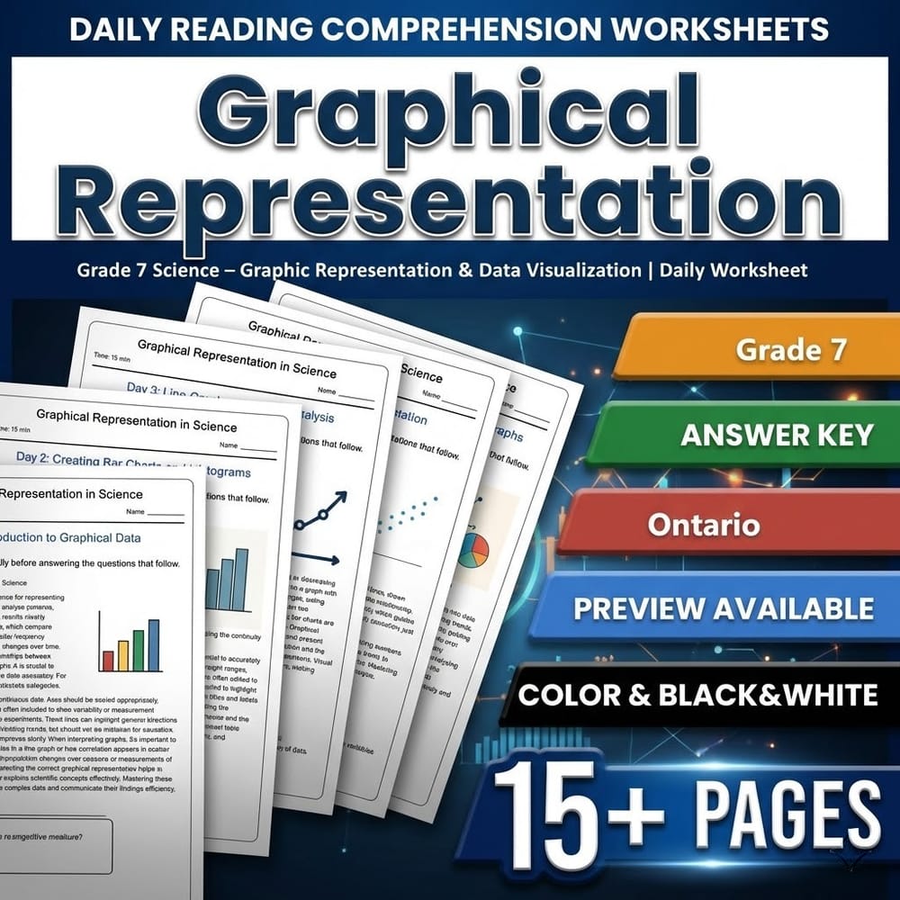 STEM Skills and Connections Grade 7 Science Daily Worksheets Bundle | Ontario — included worksheet 6
