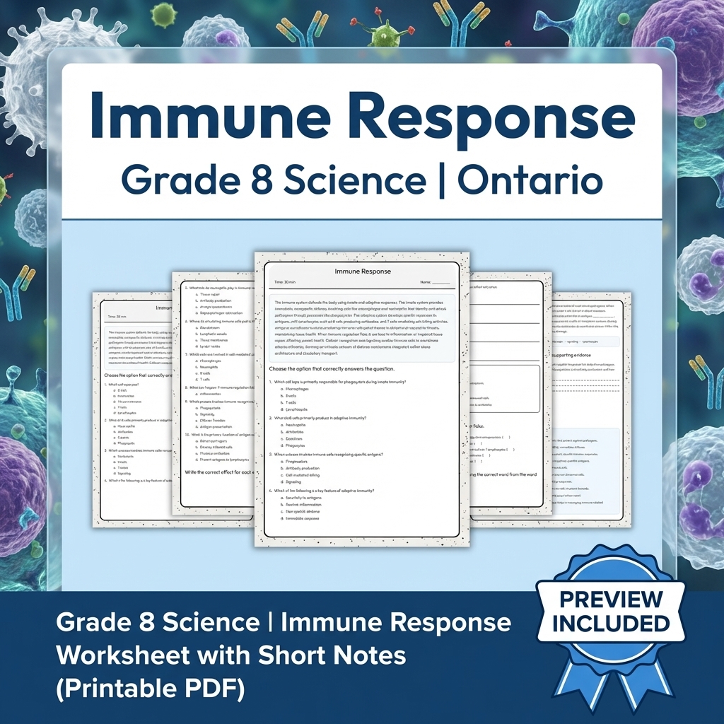 Grade 8 Science Full Year Bundle | Water Systems & Hydrostatics Curriculum — included worksheet 23