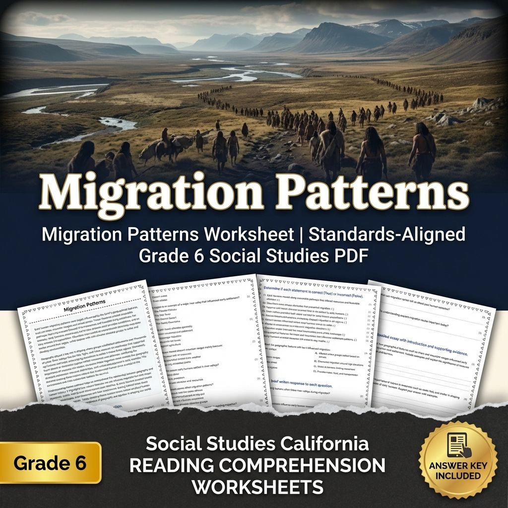 Grade 6 Social Studies | Early Civilizations & Agricultural Revolution Bundle — included worksheet 1