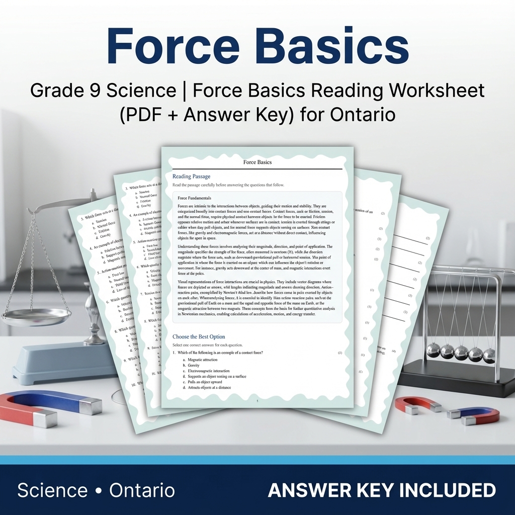Grade 9 Science Bundle – Comprehensive NGSS-aligned Activities & Answer Keys — included worksheet 29