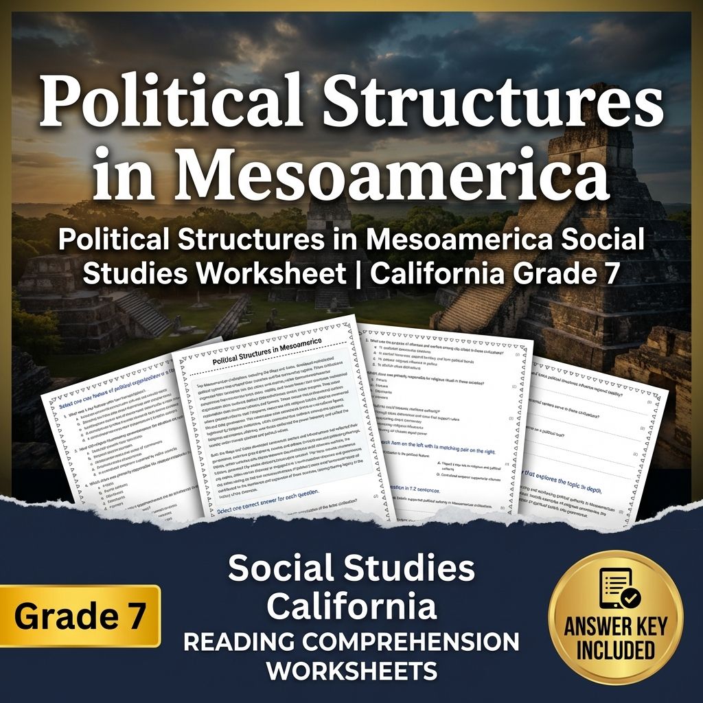 Political Structures in Mesoamerica Social Studies | California Grade 7