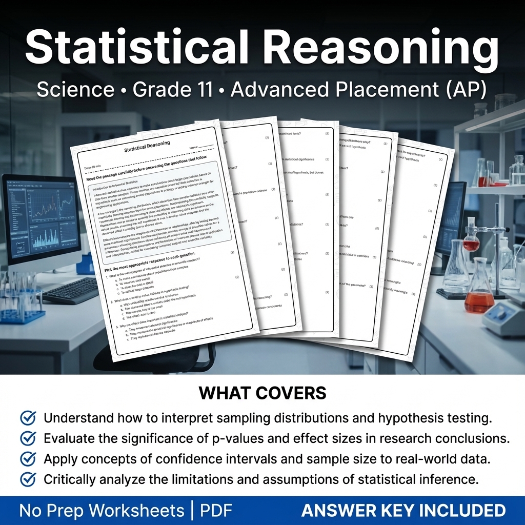 Grade 11 Science Worksheet Bundle | Earth's Systems, Chemistry & Physics — included worksheet 27