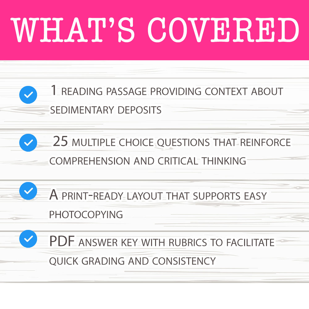 Grade 12 Science worksheet mcq paper worksheet — Grade 12 Science — Worksheet MCQ Paper for Mastering Sediment Records — p…