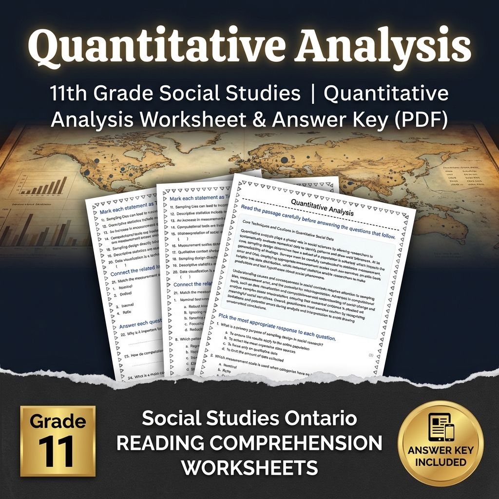 Grade 11 Social Studies Bundle – Critical Thinking & Analysis (PDF + Answer Key) — included worksheet 12