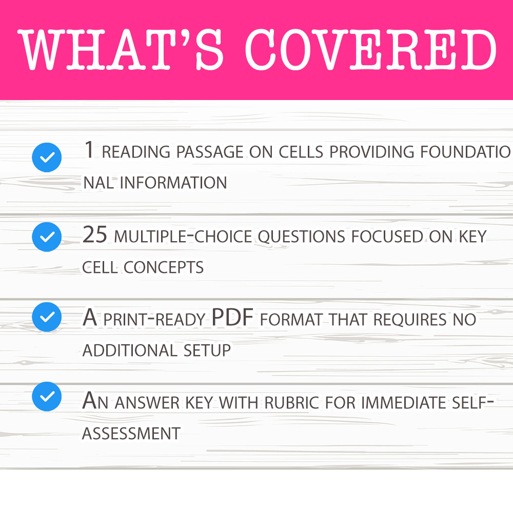 Grade 9 Science worksheet mcq paper worksheet — Grade 9 Science — Worksheet MCQ Paper for Mastering Cell Overview — page 2