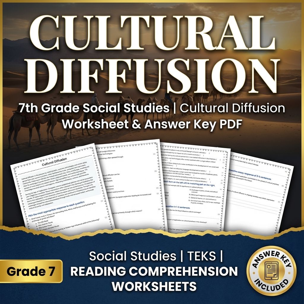 Grade 7 Social Studies Bundle | Reformation, Renaissance & Global Trade — included worksheet 14