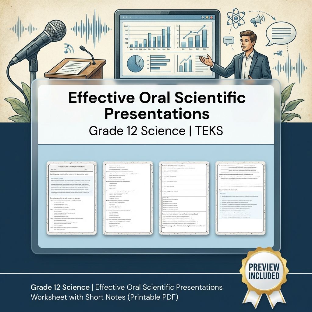 Grade 12 Science Workbook Bundle – Environmental, Genetics, Space & More — included worksheet 31