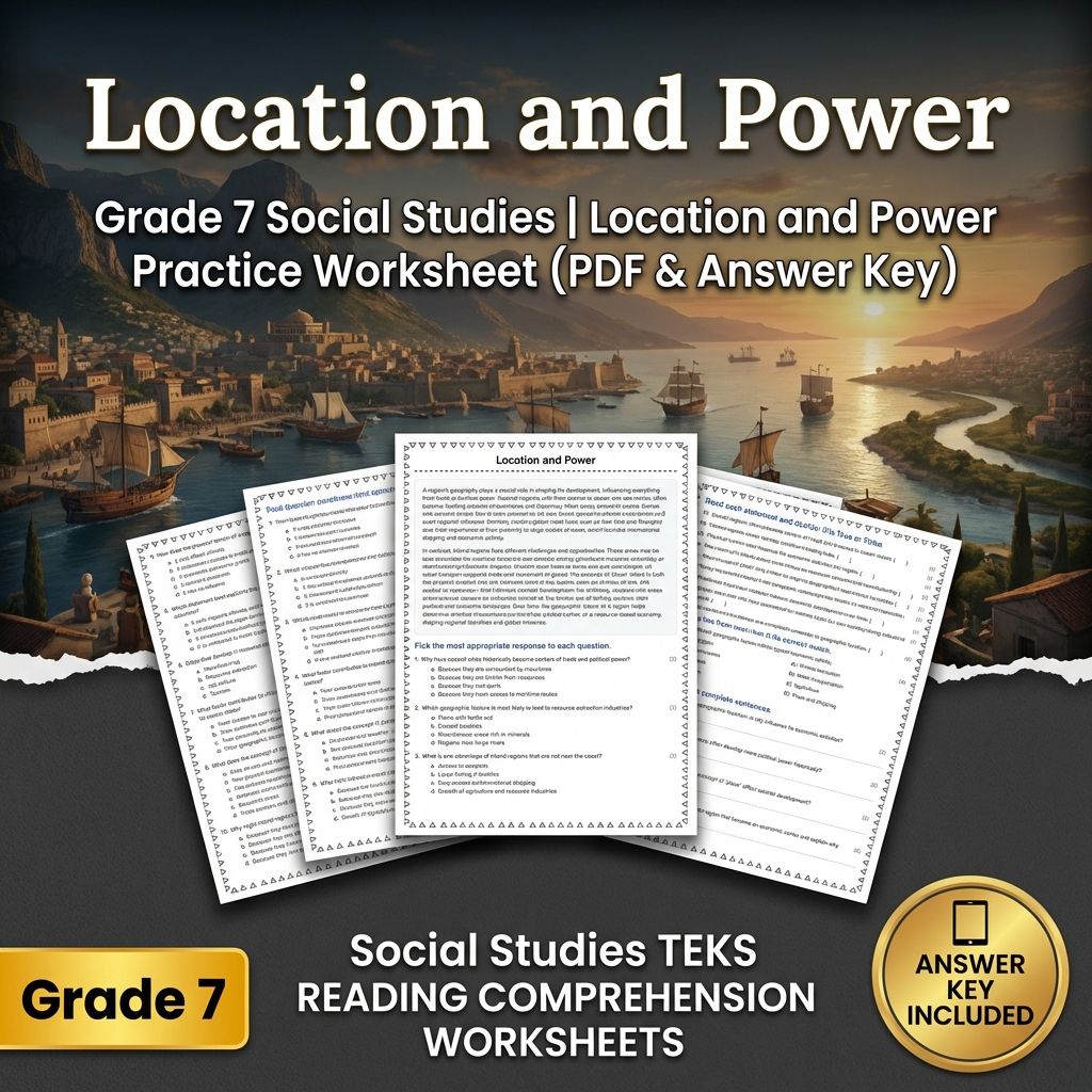 Grade 7 Social Studies Bundle | Reformation, Renaissance & Global Trade — included worksheet 16