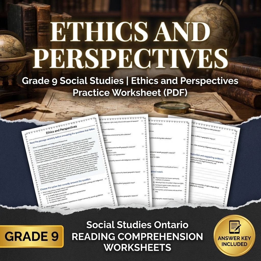 Grade 9 Social Studies | Community, Environment, & Urban Planning Strategies — included worksheet 21
