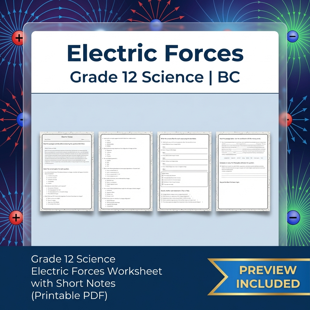 Grade 12 Science Full Year Bundle | Thermochemistry, Earth Systems, Genetics — included worksheet 26