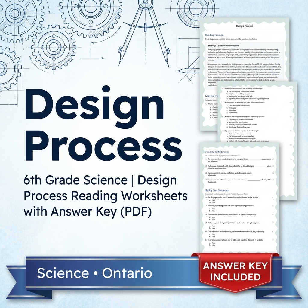 Grade 6 Science – Ecology, Circuits, Astronomy & More (PDF + Answer Key ) — included worksheet 24