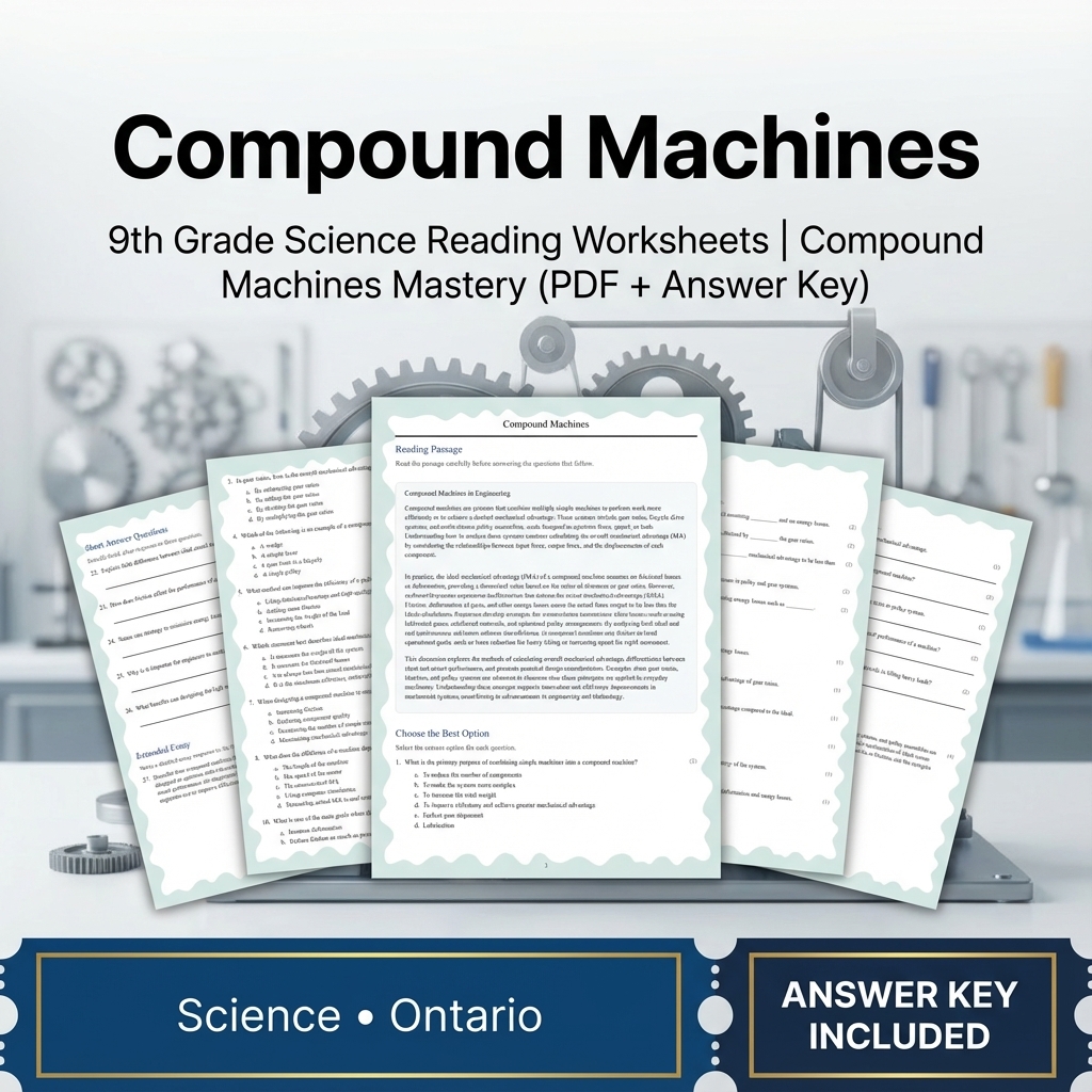 Grade 9 Science Bundle – Comprehensive NGSS-aligned Activities & Answer Keys — included worksheet 32