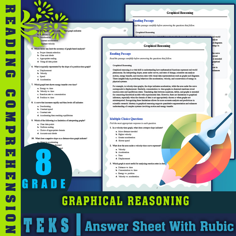 Grade 8 Science reading worksheets worksheet — 8th Grade Science | Graphical Reasoning Reading Worksheet & Answer Key (PDF…