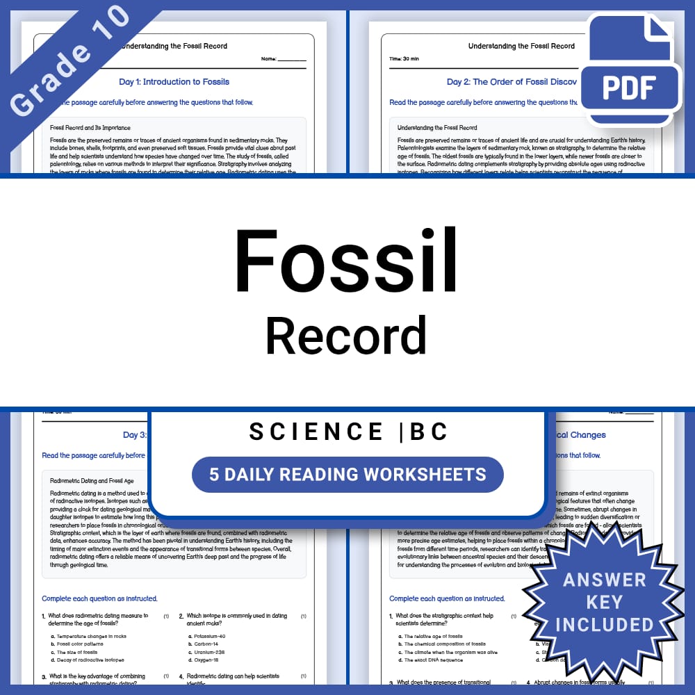 Grade 10 Science Full Year Curriculum Bundle | Physics, Genetics & Core Concepts — included worksheet 29