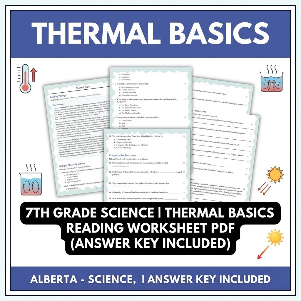 Grade 7 Science Worksheet Pack | Energy, Matter & Ecosystem Concepts — included worksheet 34