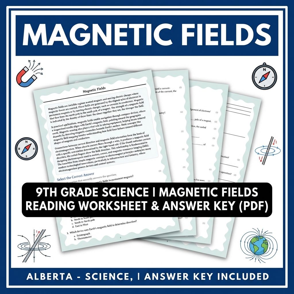 Grade 9 Science | Physics, Biology & Chemistry Mastery (Answer Key Included) — included worksheet 27