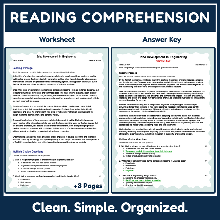 Science reading worksheets worksheet — Grade 7 Science | Idea Development in Engineering Reading Worksheet (NGSS) — page 2