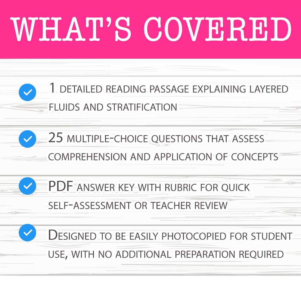 Grade 8 Science worksheet worksheet — Grade 8 Science — Layered Fluids Worksheet for Mastering Fluid Stratification — page 2