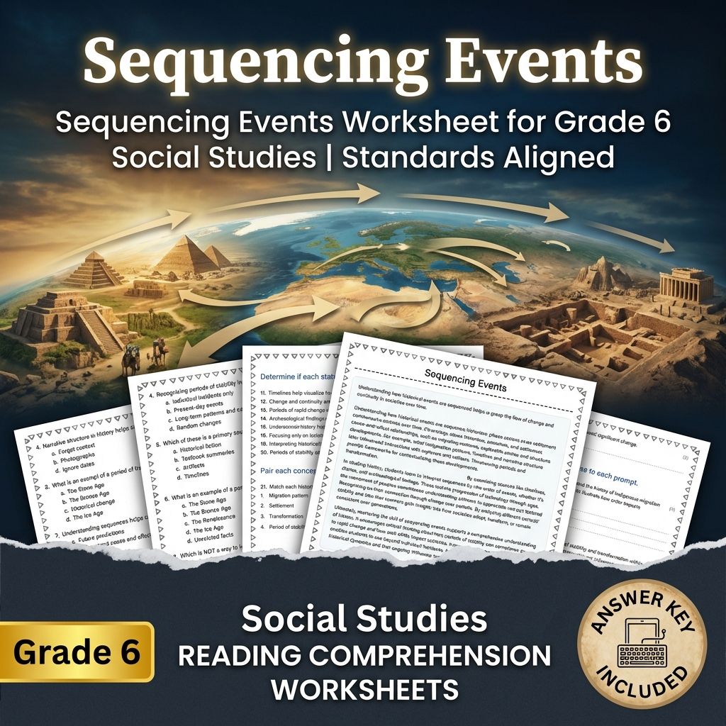 Grade 6 Social Studies Worksheet Bundle – BC Standards & Human-Environment Focus — included worksheet 12