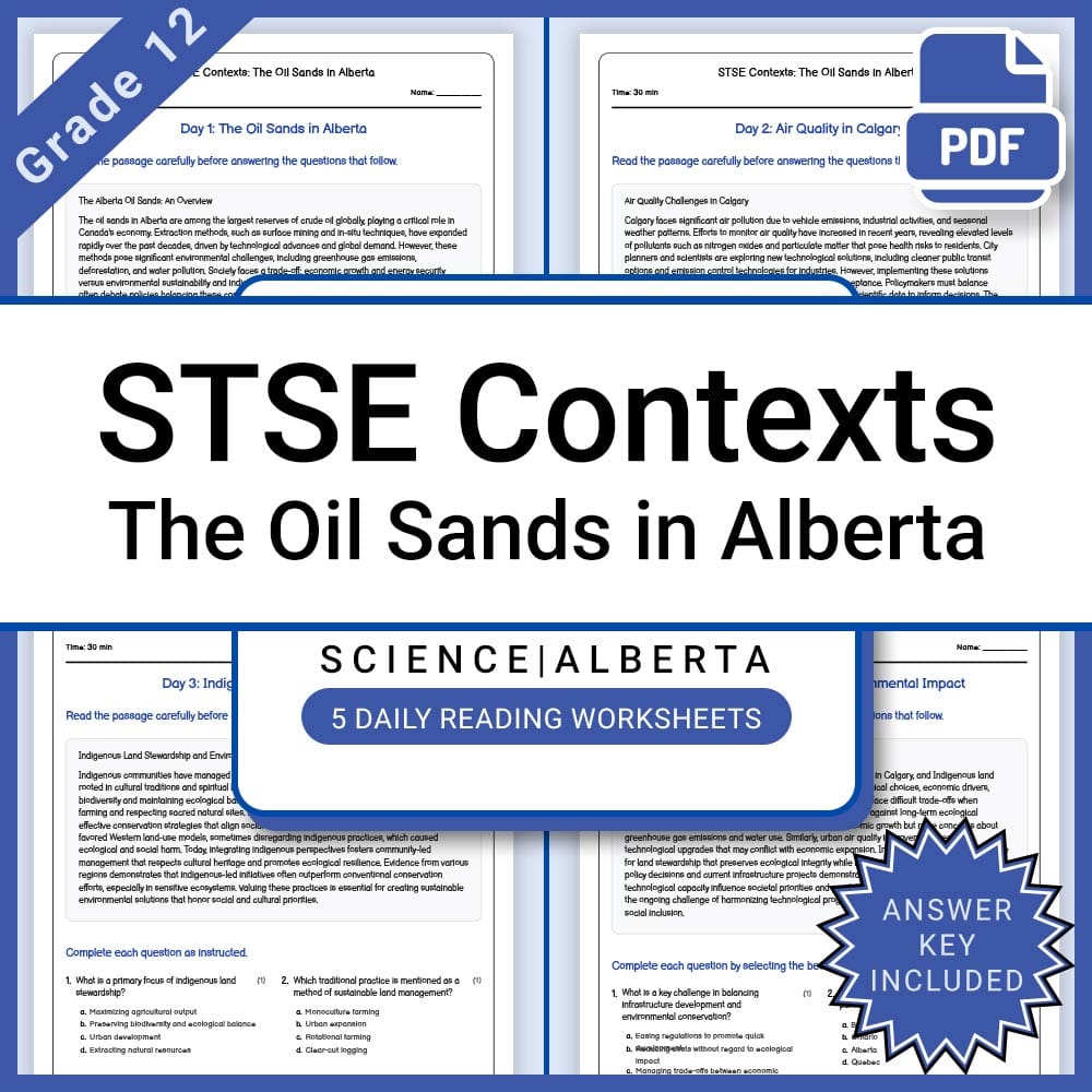 Grade 12 Science Full Year Bundle | Physics, Waves, Circuits — included worksheet 31