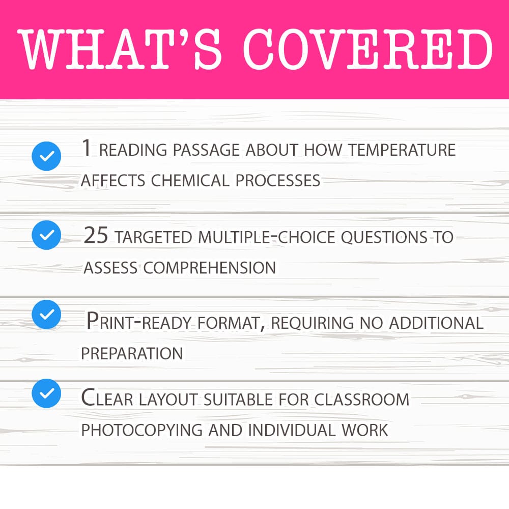 Grade 11 Science worksheet mcq paper worksheet — Grade 11 Science — Worksheet MCQ Paper for Mastering Temperature Effects…
