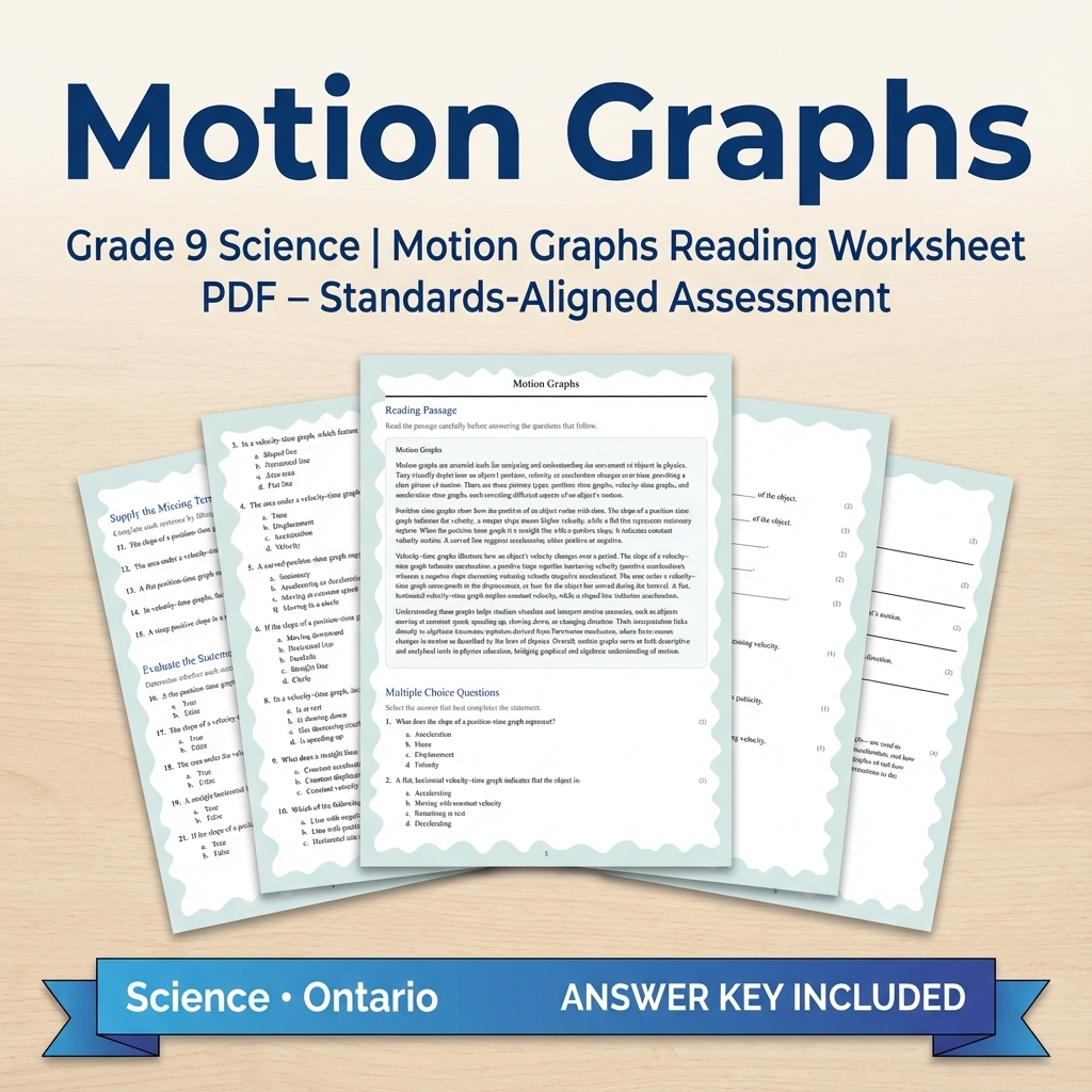 Grade 9 Science Bundle – Comprehensive NGSS-aligned Activities & Answer Keys — included worksheet 36