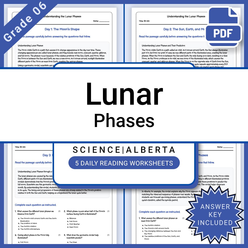 Grade 6 Science Full Year Bundle | Weather, Ecosystems, Flight & Space — included worksheet 31