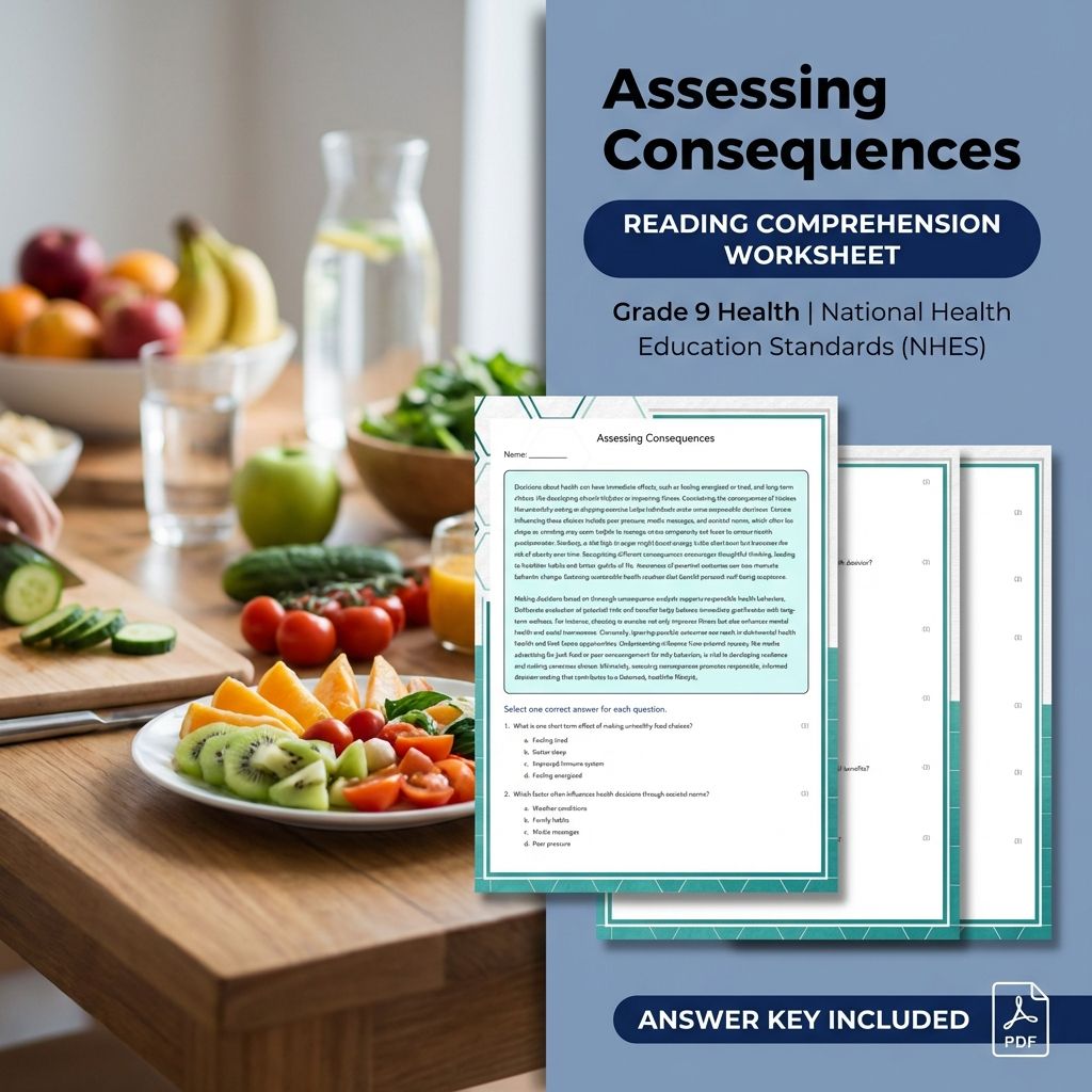 Grade 9 Health Bundle – Supporting Systems, Policies & Ethical Decisions (Worksheet Pack) — included worksheet 8