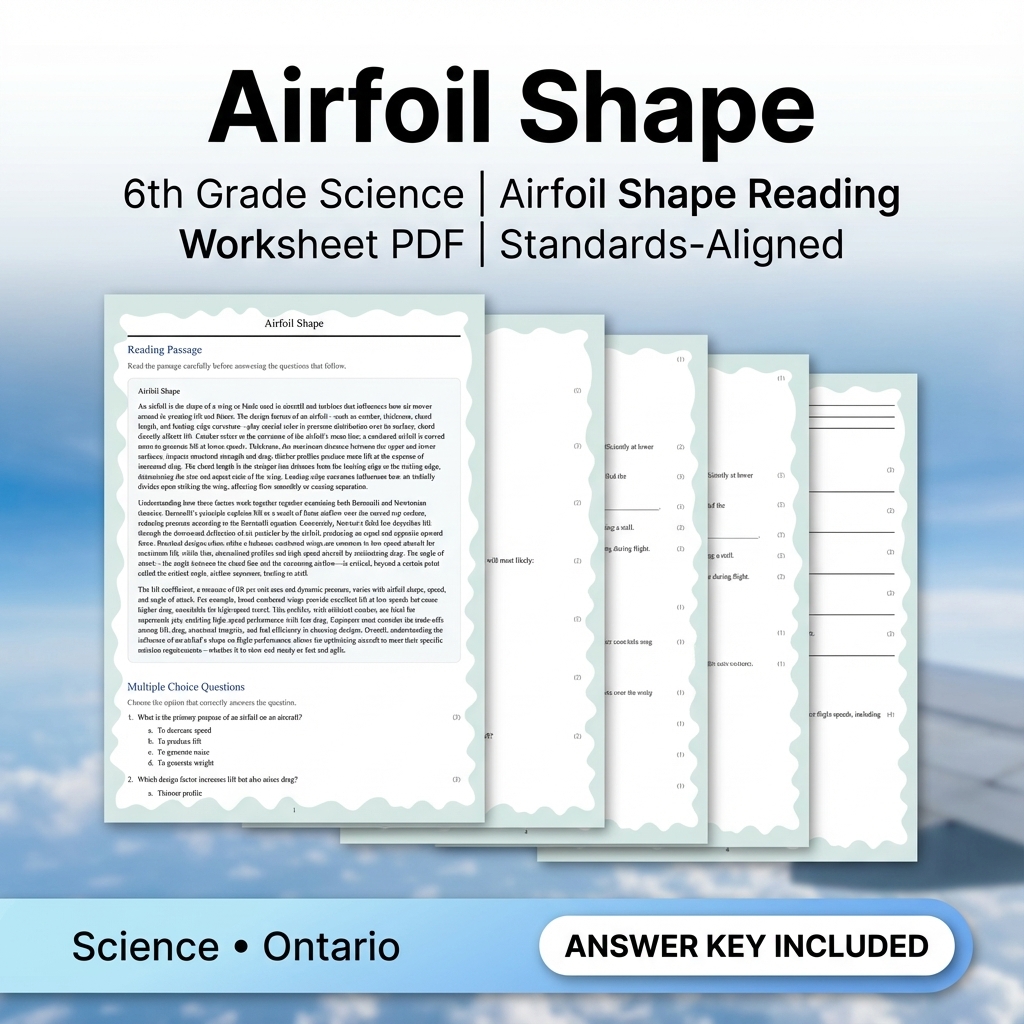 Grade 6 Science – Ecology, Circuits, Astronomy & More (PDF + Answer Key ) — included worksheet 28