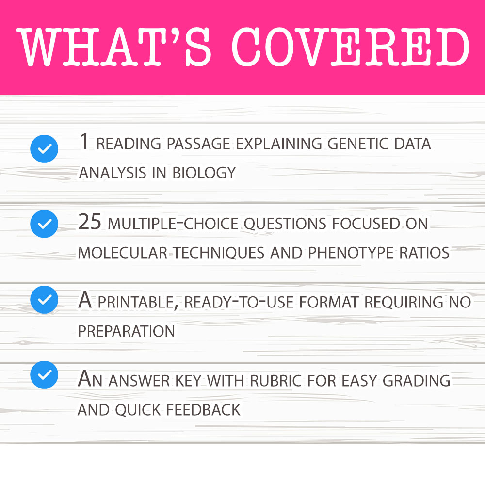 Grade 9 Science worksheet worksheet — Grade 9 Science – Genetic Data Worksheet for Mastering Genetics Analysis — page 2