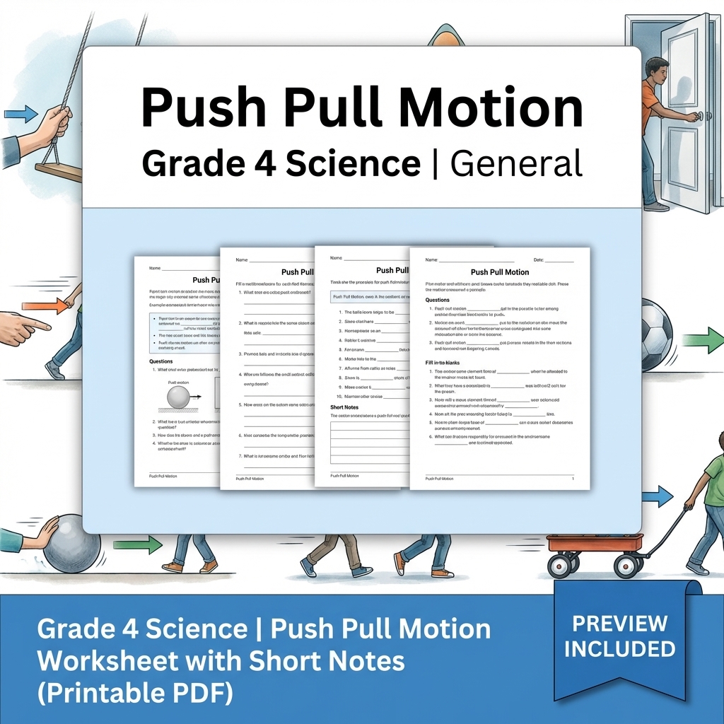 Grade 4 Science Lesson Group: Engaging Worksheets for Key Concepts — included worksheet 6