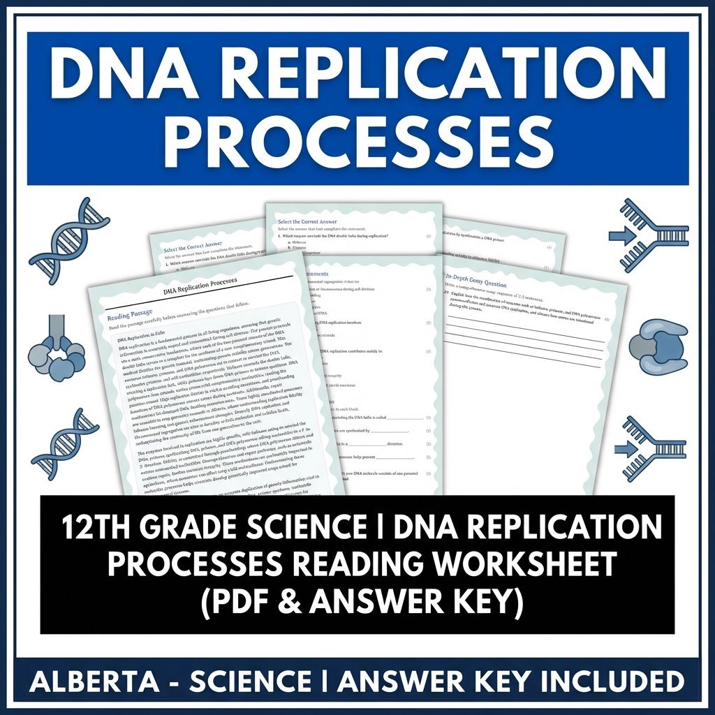 Grade 12 Science UNIT Bundle: Molecular Genetics, Evolution & Ecology Activities — included worksheet 7
