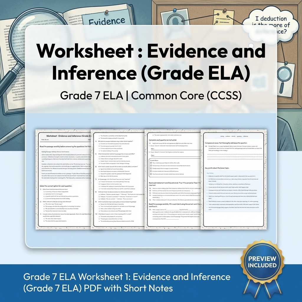 Grade 7 Writing Routinely ELA Full-Year Bundle – Common Core (CCSS) — included worksheet 20