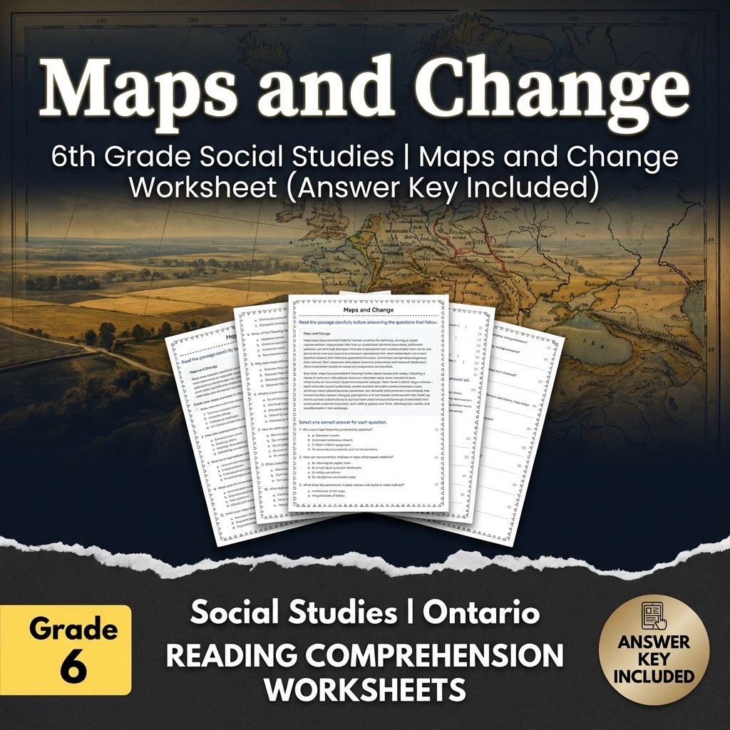 Grade 6 Social Studies Bundle | Geography, Resources & Cultural Perspectives — included worksheet 19