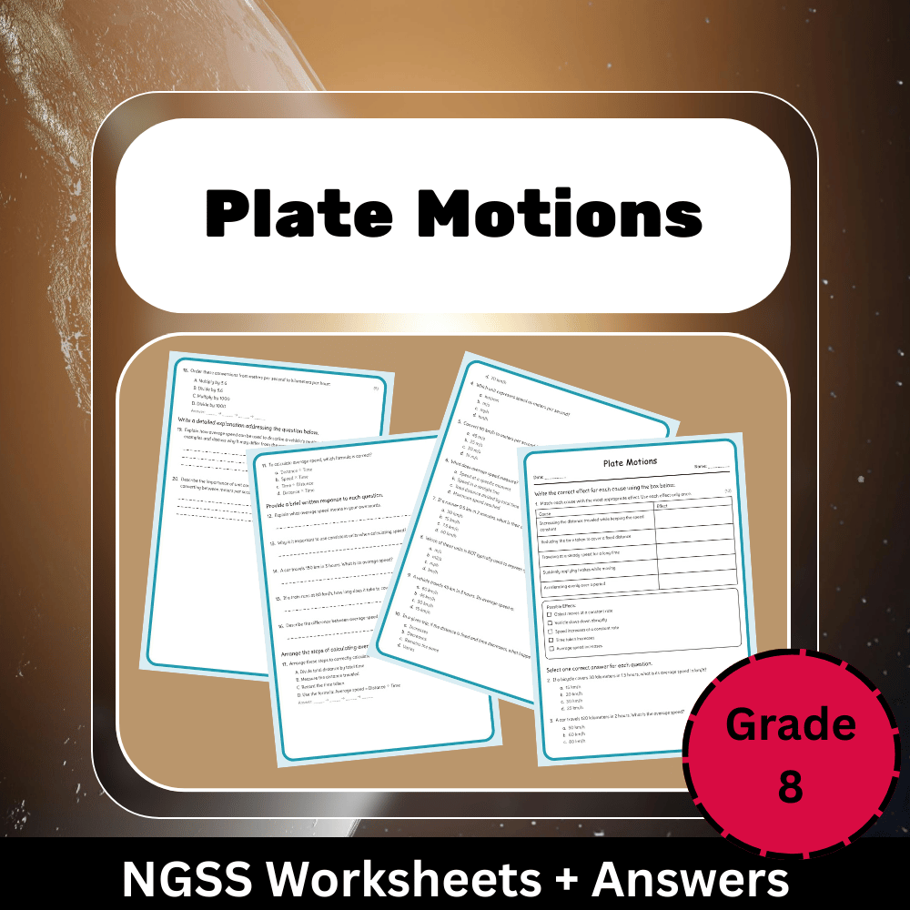 Grade 8 Science Unit | Weather, Water Cycle & Climate Circulation Worksheets — included worksheet 4