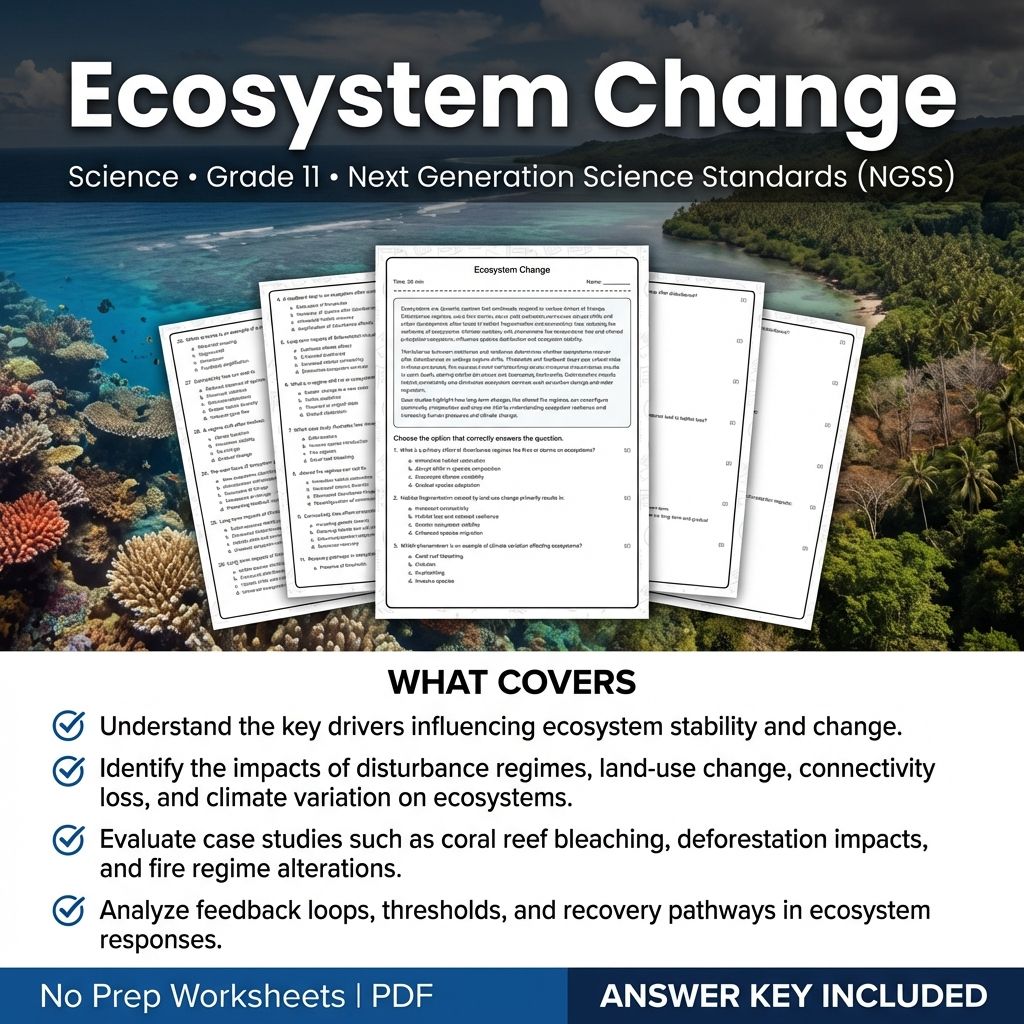 Grade 11 Science Worksheet Bundle|Cellular Processes,Chemistry,& Physics Support — included worksheet 31