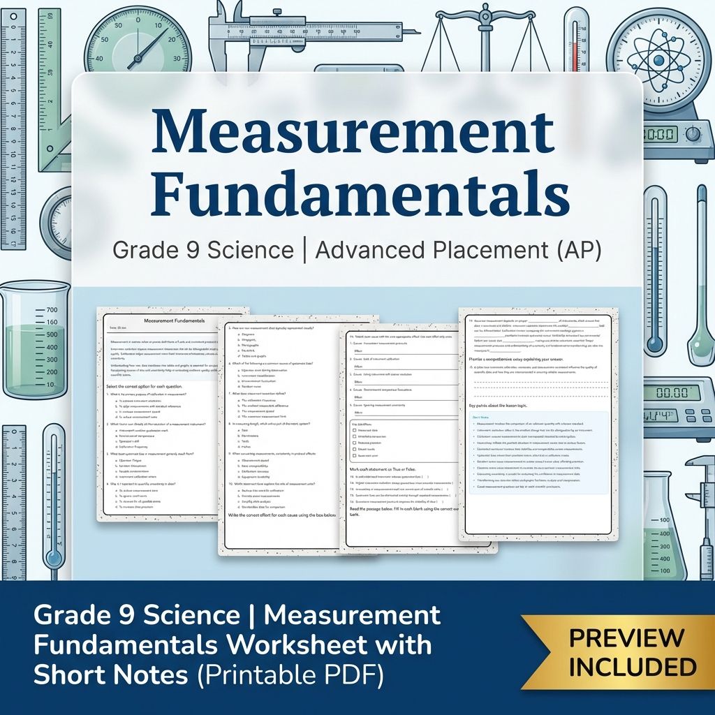 Grade 9 Science | Critical Thinking & Data Analysis Unit Bundle (Worksheets) — included worksheet 10