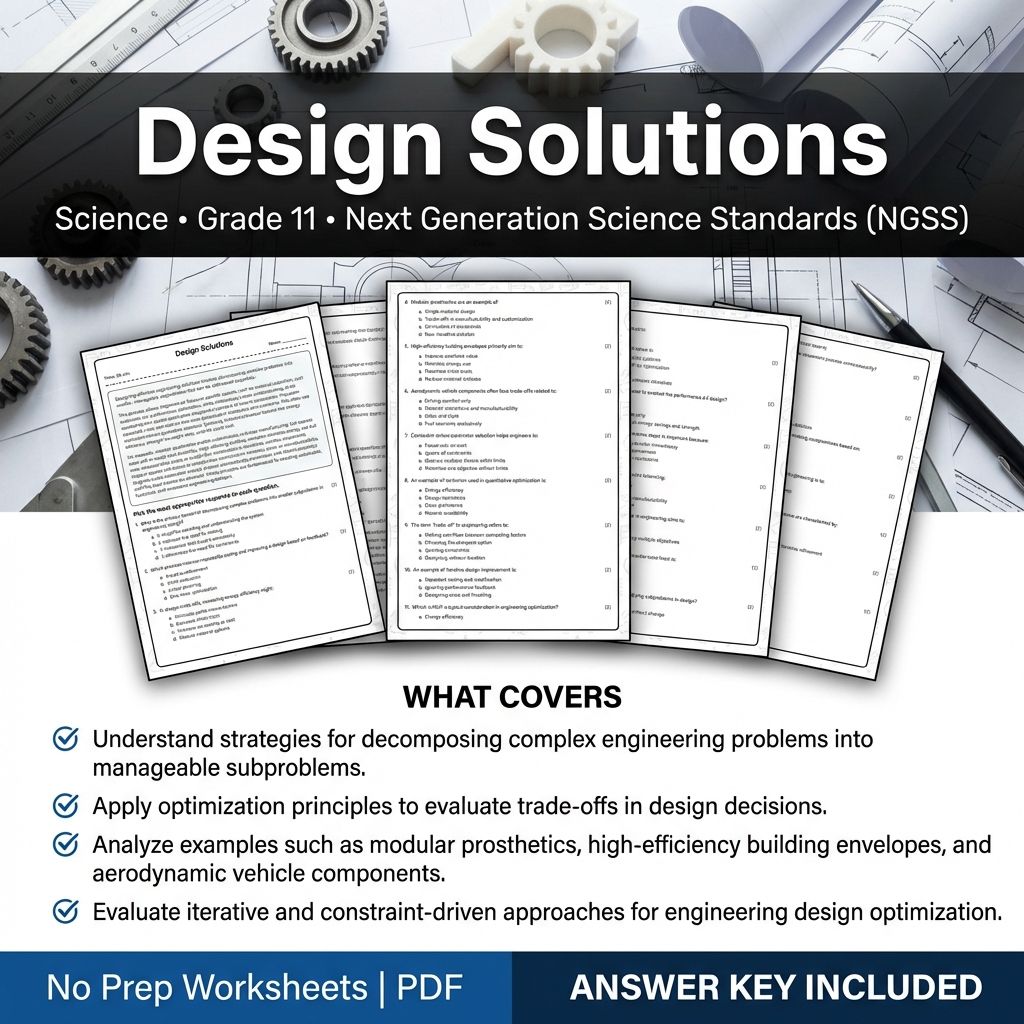Grade 11 Science Worksheet Bundle|Cellular Processes,Chemistry,& Physics Support — included worksheet 32