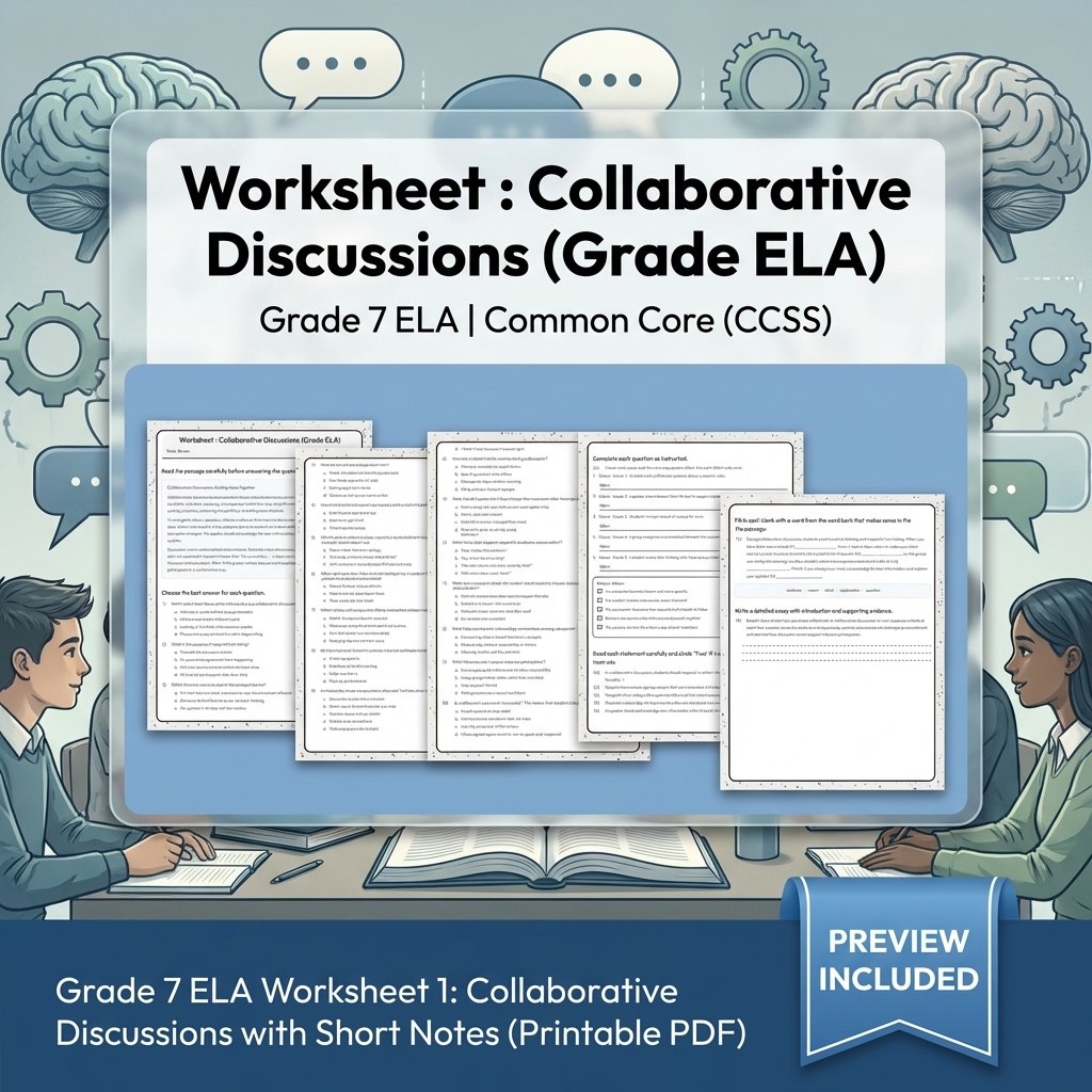 Grade 7 Writing Routinely ELA Full-Year Bundle – Common Core (CCSS) — included worksheet 21