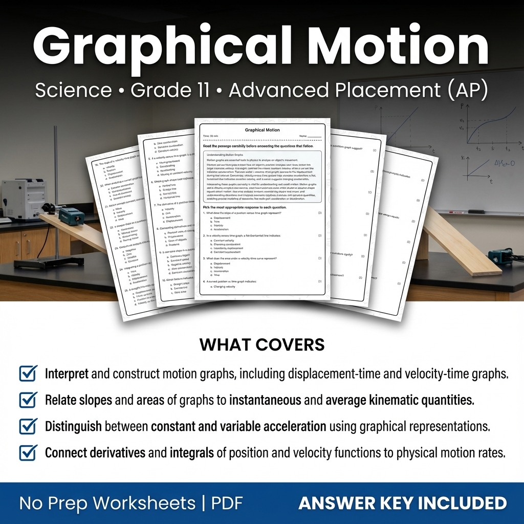 Grade 11 Science Worksheet Bundle | Earth's Systems, Chemistry & Physics — included worksheet 33