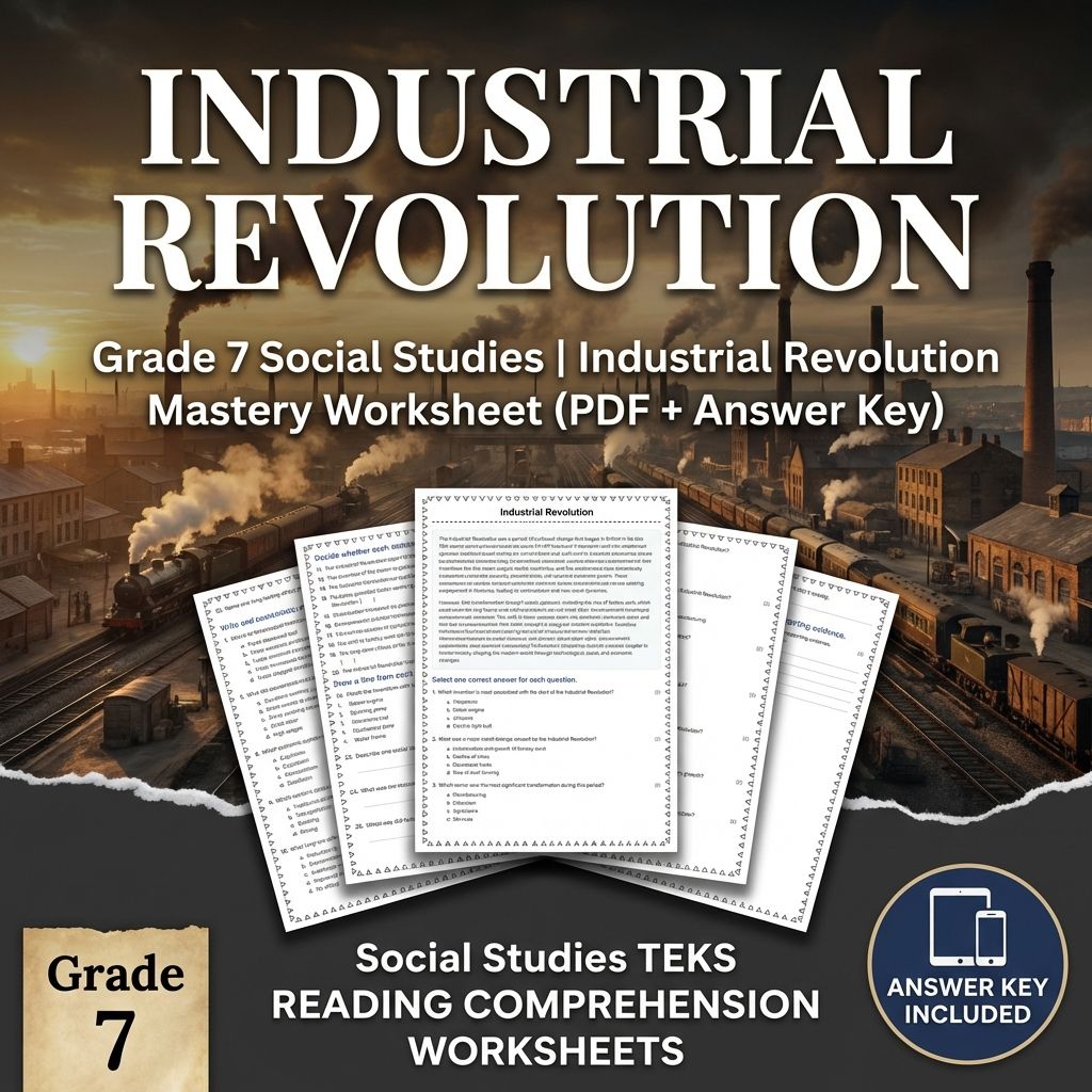 Grade 7 Social Studies Bundle | Reformation, Renaissance & Global Trade — included worksheet 20